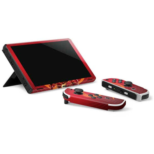 DC Comics The Flash Movie: Flash in Motion Nintendo Switch OLED (2021) Skin